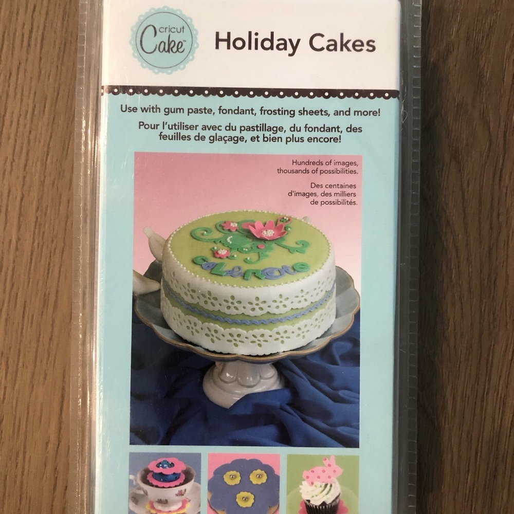 NEW)Cricut Holiday Cake Cartridge